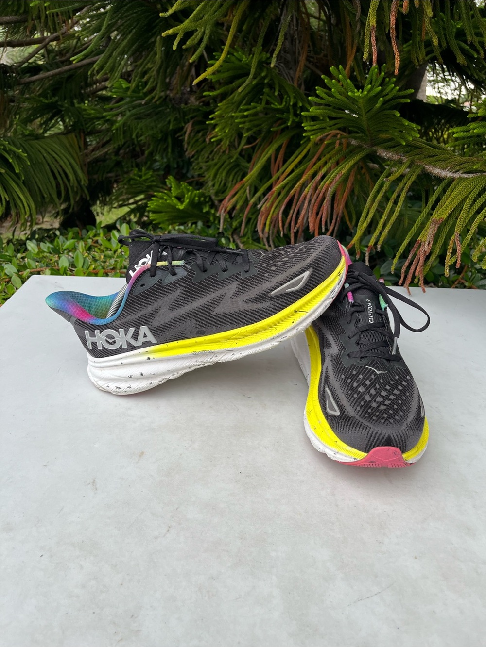 Hoka One One Clifton 9 Running Shoes Mens Size: 12